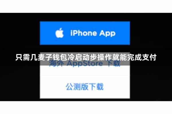 只需几麦子钱包冷启动步操作就能完成支付